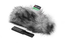 Rycote Cyclone medium windjammer foam windscreen with mesh base, dark gray/black