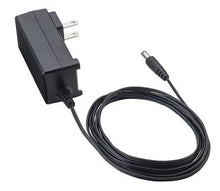 Zoom AD-19 mains power supply with two-prong plug and black DC barrel cable