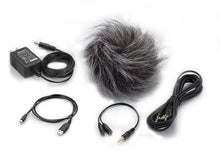 Zoom APH-4n Pro accessory pack with microphone windscreen and audio cables