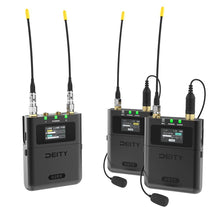 Deity Theos D2-RX digital UHF receiver with two antennas and LCD display