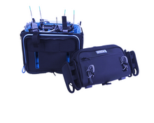 Orca OR-30 mixer bag, dark blue with zip compartments and carry handles