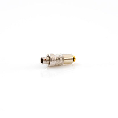 Microdot to 3-pin Lemo adapter with metal connector body