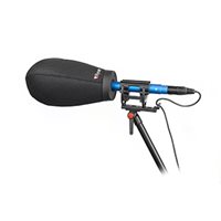 Rycote 15cm Super Softie microphone windscreen kit with foam cover