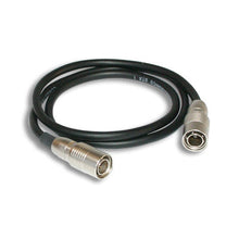 Hawk-Woods LA-14 power cable with Hirose-to-Hirose connectors, dark gray cable, two ends