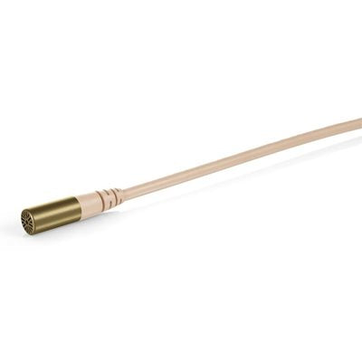 DPA 6061 subminiature lavalier microphone with light cable, gold-toned capsule
