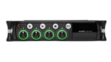 Top/front controls with numbered green knobs and REC indicator button