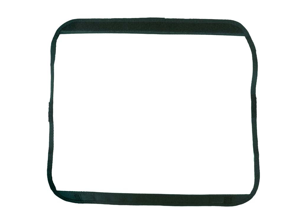 Orca OR-34 rain cover, dark green, rectangular with padded edge