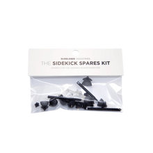 Sidekick spares kit with black ear-monitor tips and parts in sealed pack
