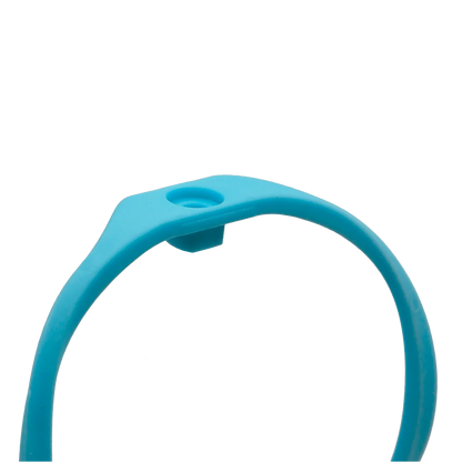 Blue shock mount ring with mounting clips