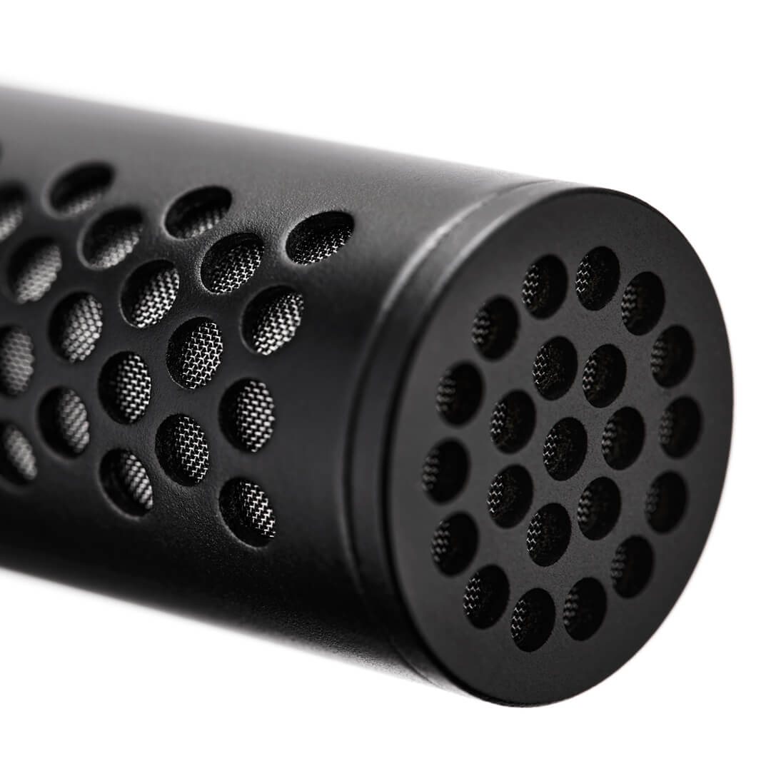 RØDE VideoMic NTG controls and microphone body