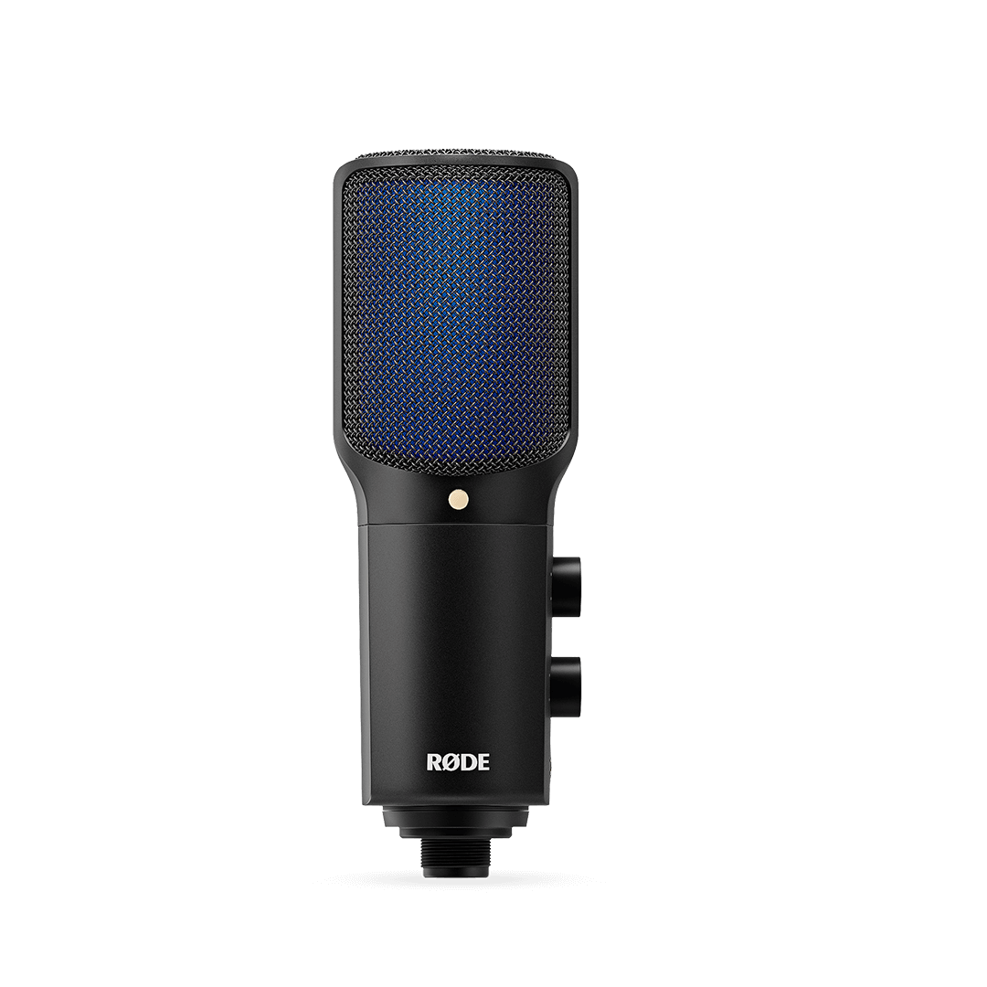 RØDE NT-USB+ professional USB microphone front view