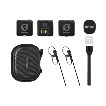 RØDE Wireless PRO receiver and two transmitters