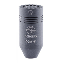 Schoeps CCM 41 compact supercardioid microphone, dark gray cylindrical body