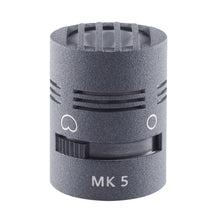 Schoeps MK 5 switchable mic capsule, gray foam cylinder with MK 5 text and switch notch