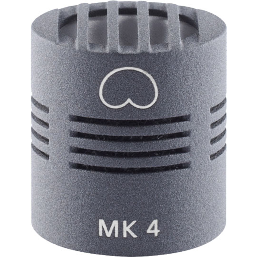 Schoeps MK 4 cardioid microphone capsule, grey foam cylinder with MK 4 label
