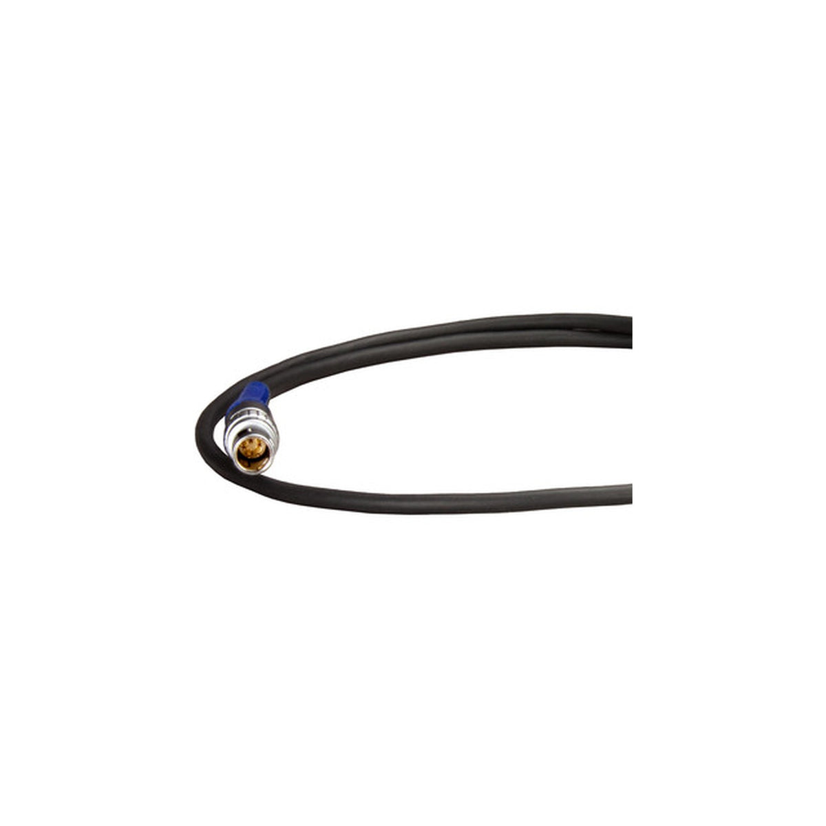 Ambient MLC-CL data cable with BNC-style coax connector, black cable