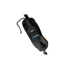 Ambient QWB-RE rain cover, black fabric with drawstring and clear panel pocket