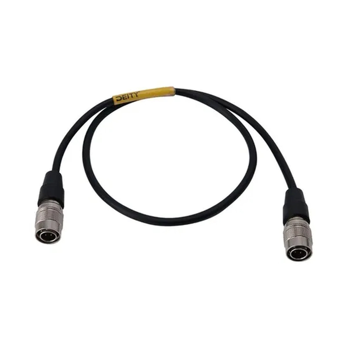 Deity 4-pin Hirose power cable with two black end connectors