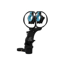 Radius RAD-1 black microphone shock mount with twin clip holders