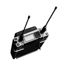 Sennheiser EK6042 dual wireless receiver with two antennas and LCD display