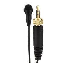 Sennheiser ME2-II lavalier microphone with gold 3.5 mm plug and black cable