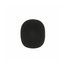 Sennheiser MZW 8000 foam windshield, round black foam windscreen