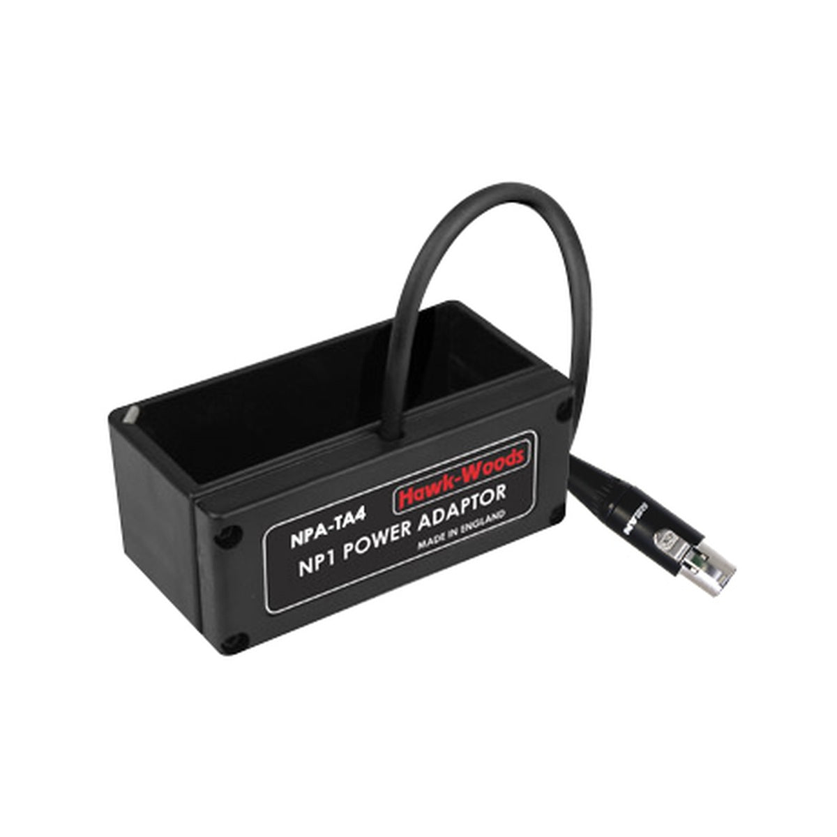 Hawk-Woods TA4 battery adaptor with power module and attached cable