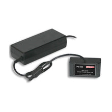 PS-65N mains power adaptor with AC cable and rectangular power supply brick