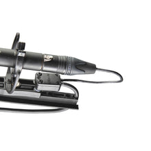 Rycote Connbox CB4 XLR5 to XLR5 adapter with black audio connector and cable