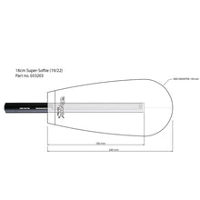 Rycote Super-Softie 18cm mic windshield for 19/22mm, black foam windscreen.
