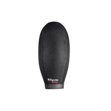 Rycote 18cm Super Softie windshield, black mesh with Rycote logo