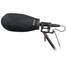 Rycote Super Softie MKH416 windshield kit with black foam windscreen and shock mount