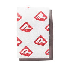 Rycote Stickies advanced square sticky pads with red logo pattern