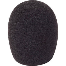 Rycote 5cm standard hole mic foam windscreen, dark oval acoustic foam pad