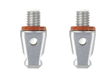 Rycote pair of 3/8-inch threaded tips with copper insert and mounting hole