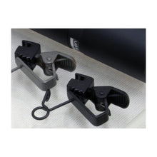 COS-11 horizontal croc. clip Black