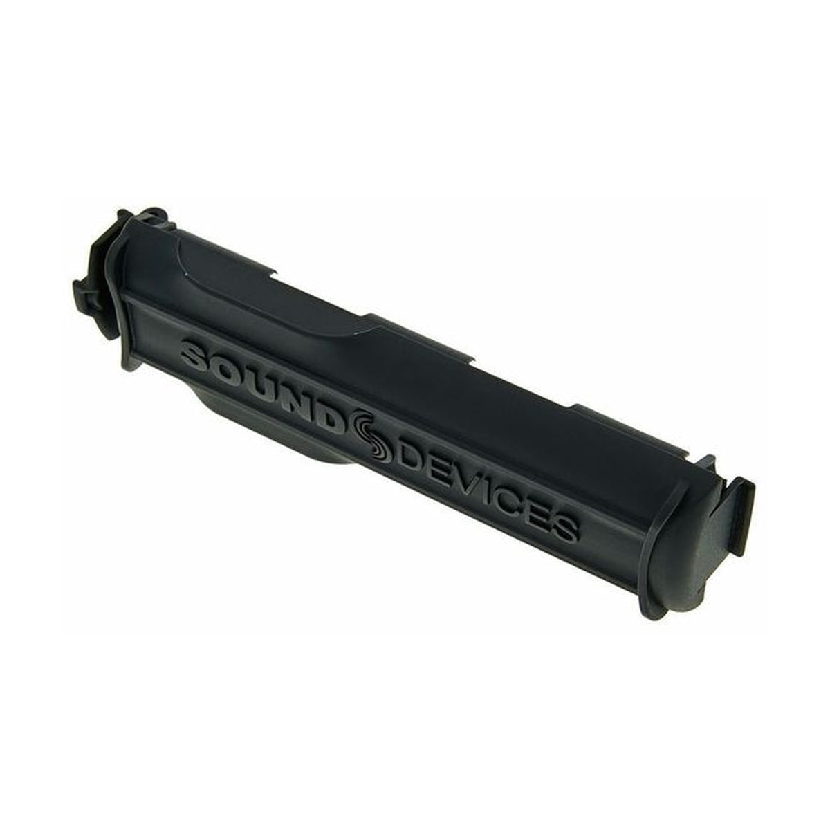 Sound Devices MX-4AA battery sled, black plastic with Sound Devices logo
