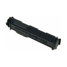 Sound Devices MX-4AA battery sled, black plastic with Sound Devices logo