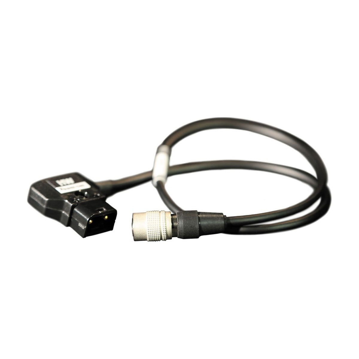 Timecode Systems TCB-16 Hirose to D-Tap power cable with black connectors