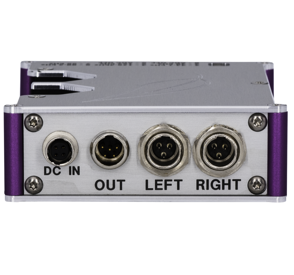 Audioroot uPRE MKII microphone preamp rear connections