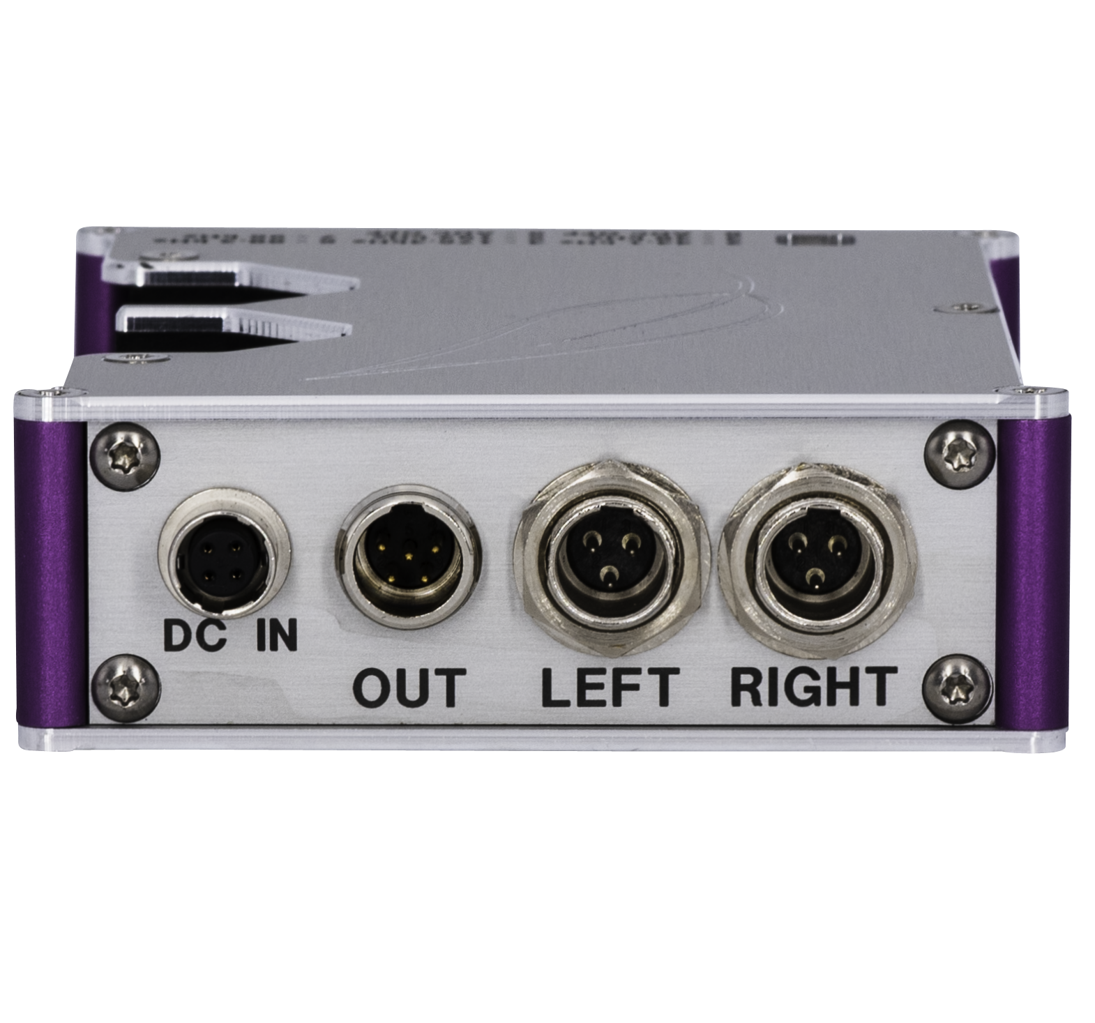 Audioroot uPRE MKII microphone preamp rear connections