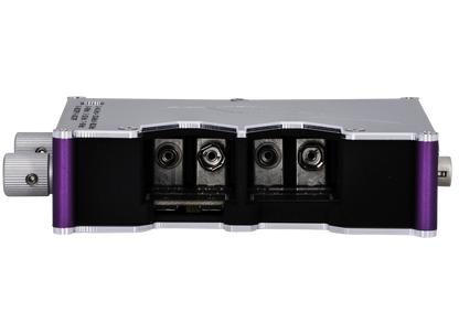 Audioroot uPRE MKII microphone preamp battery compartment side view