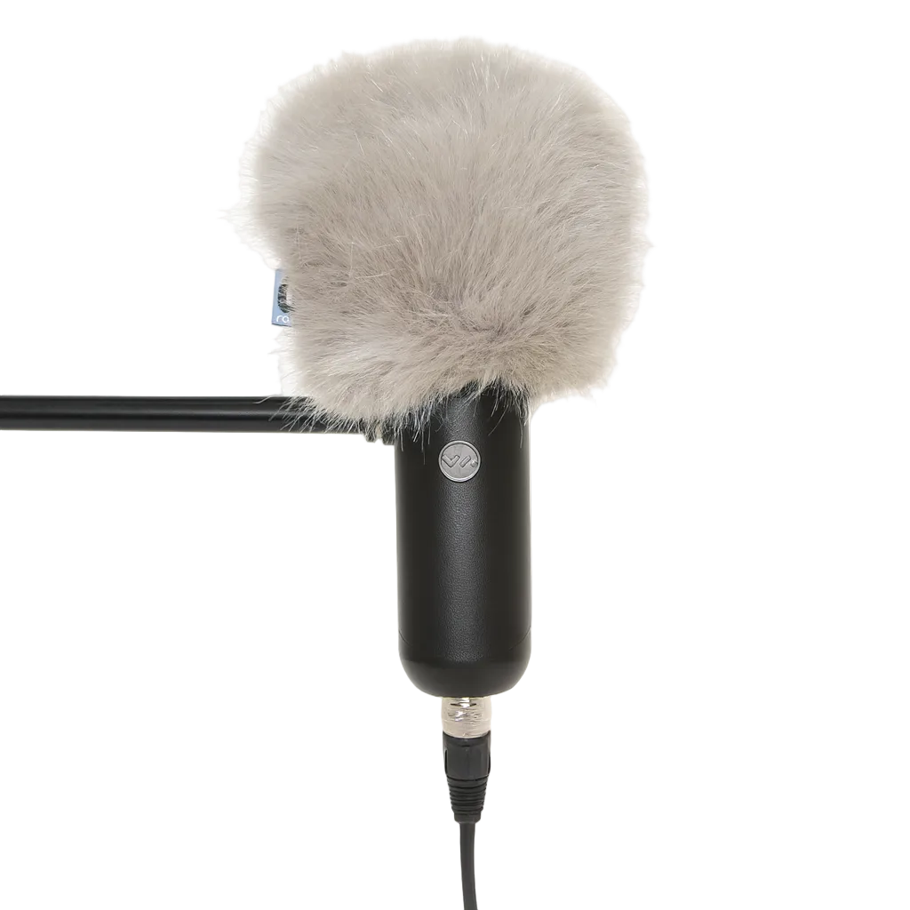 Radius Mini Windcover for Voyage Audio Spatial Mic - Grey (Medium Pile)