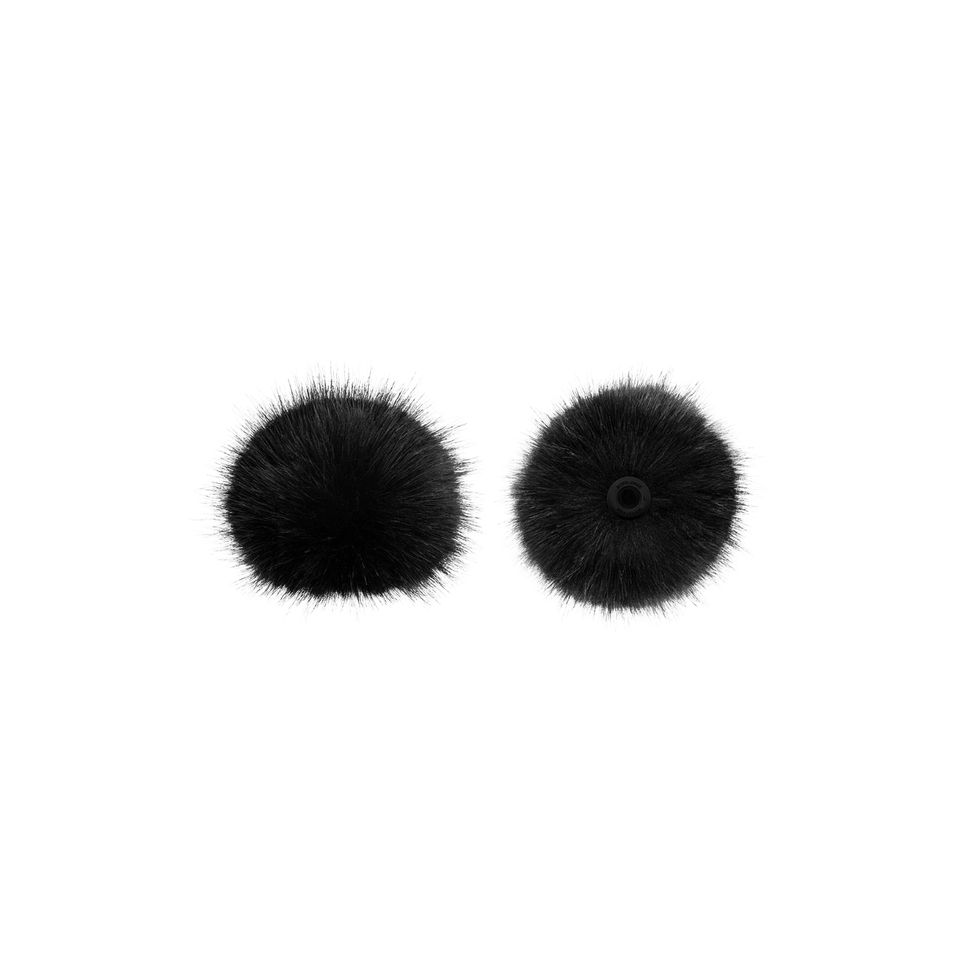 Bubblebee Windbubble Pro Extreme Long-Haired Twin Pack - Large Black lavalier windshields