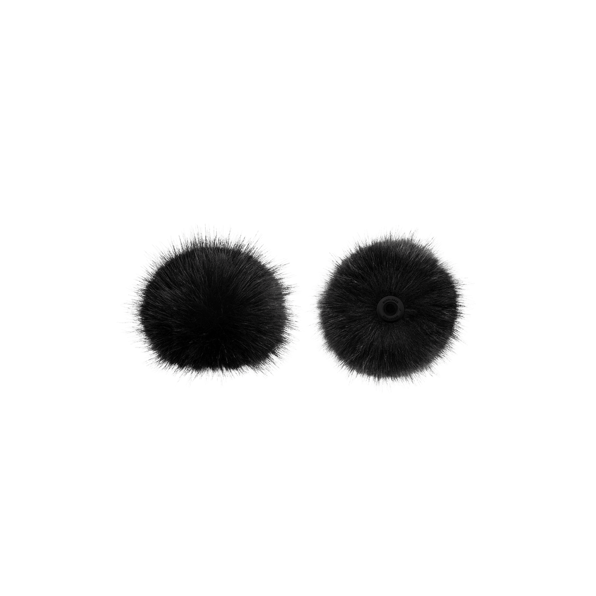 Bubblebee Windbubble Pro Extreme Long-Haired Twin Pack - Large Black lavalier windshields