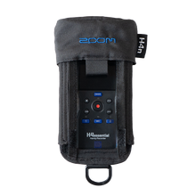 Zoom protective case with black fabric pouch, control window, and clip ring