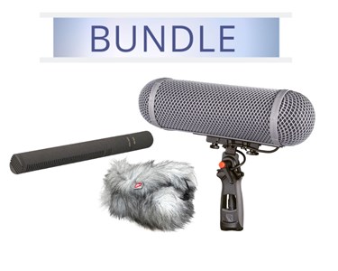 Sennheiser MKH8060 with Rycote WS3 Windshield