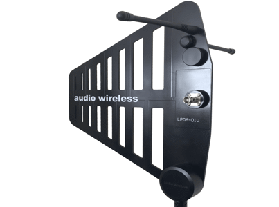 Audio Wireless LPDA-DIV Diversity Antenna