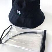 Bubblebee bucket type hat with protective visor