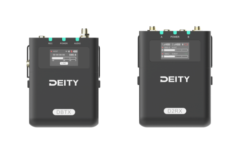 Deity Theos 2 channel Digital Radio Mic System